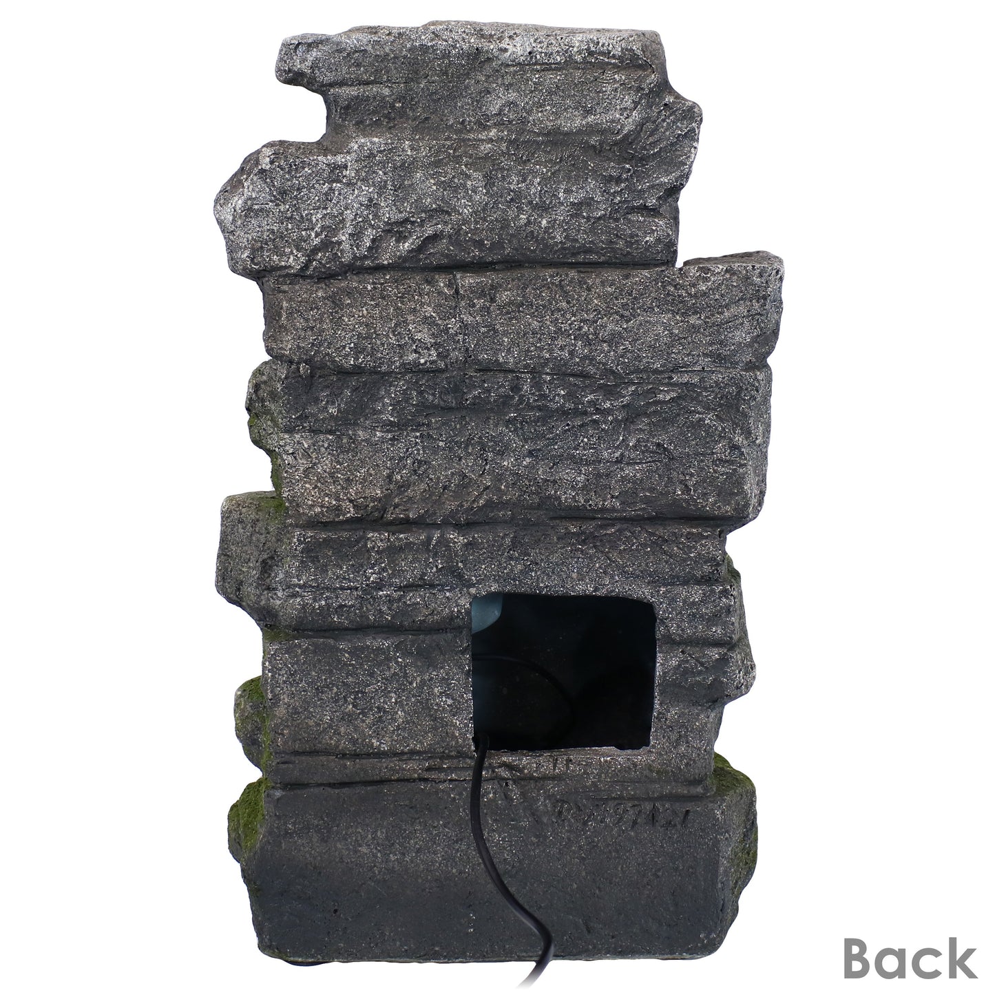 Towering Cave Waterfall Indoor Tabletop Fountain with LED - 14'