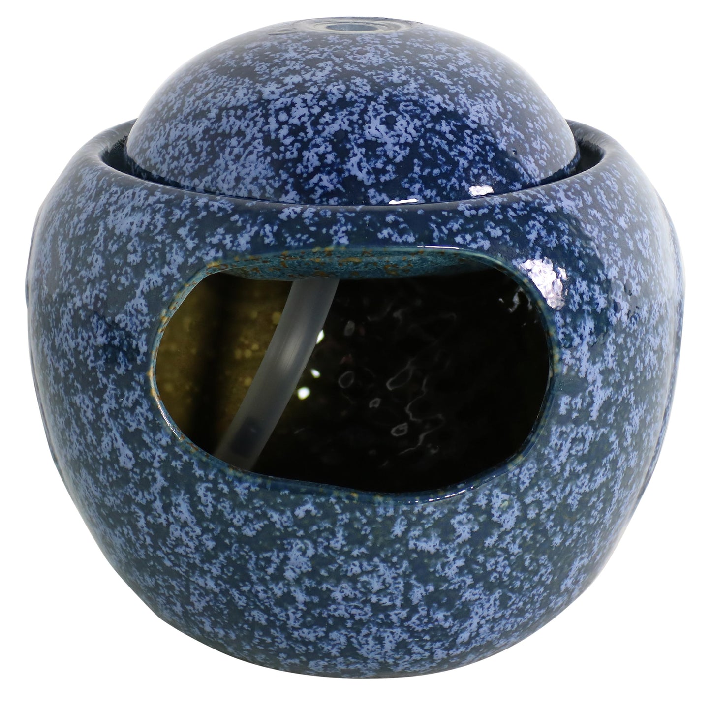Ceramic Owl Indoor Tabletop Water Fountain - 6'