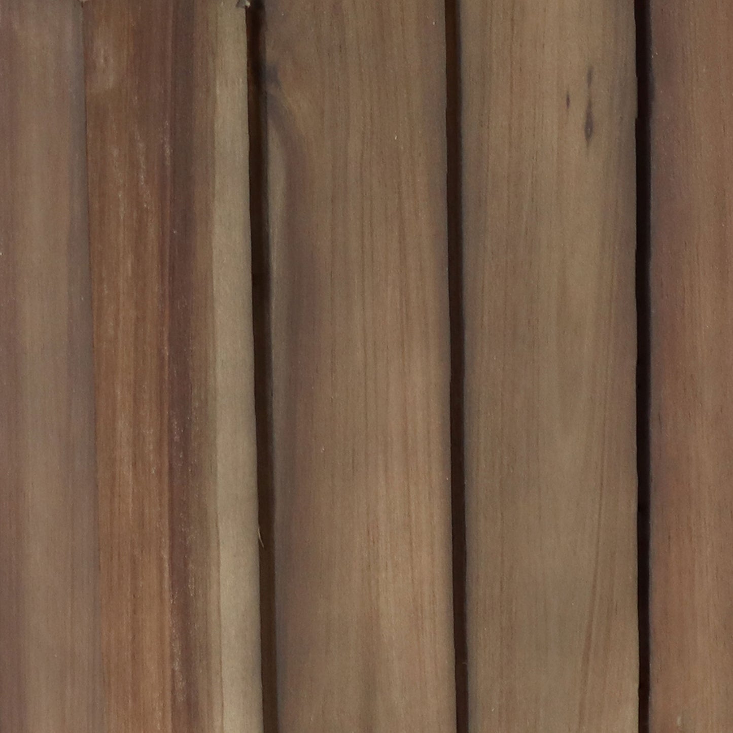 2-Piece Wooden Planter Boxes with Vertical Planks